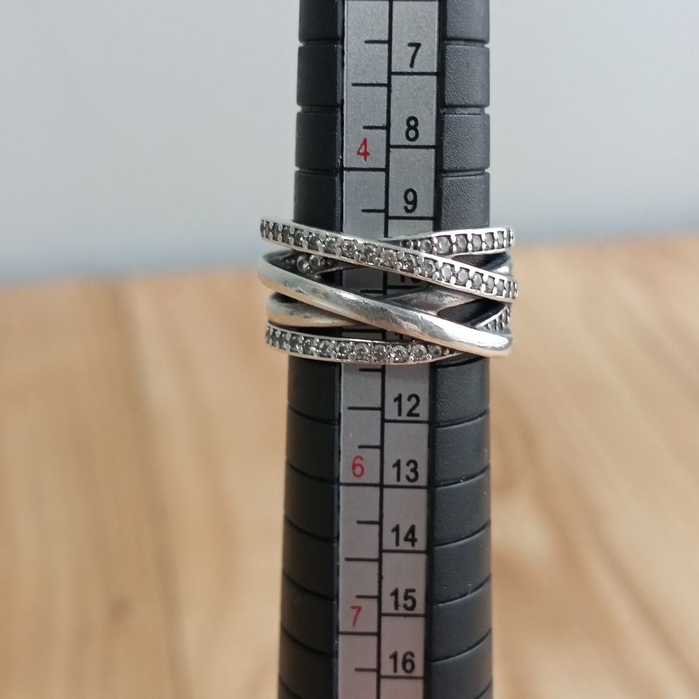 PANDORA RING Size 5 Authentic - Picture 6 of 8